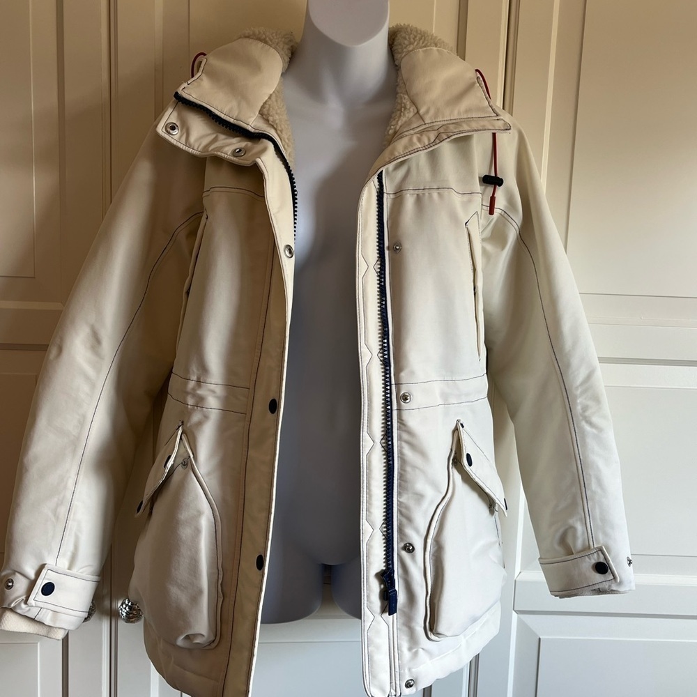 Hunter Women's Original
Insulated Field Jacket Cream Size XS - Picture 7 of 17
